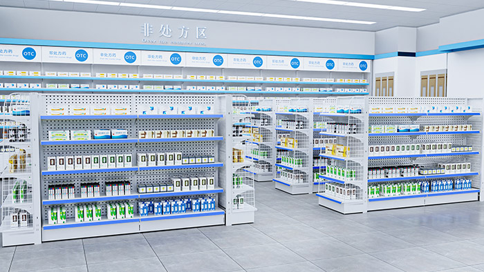 DC-7便当店式货架_佛山市南海大昌货架有限公司